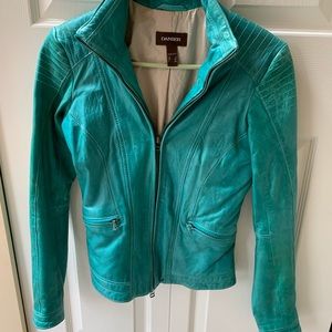 Danier leather jacket size XXS